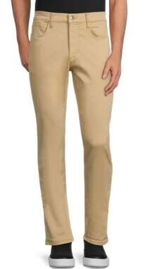 Joe's Jeans Kinetic Dean French Terry Slim Tapered Tan Slim Jean size 28 NEW Tag